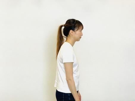 姿勢の崩れ