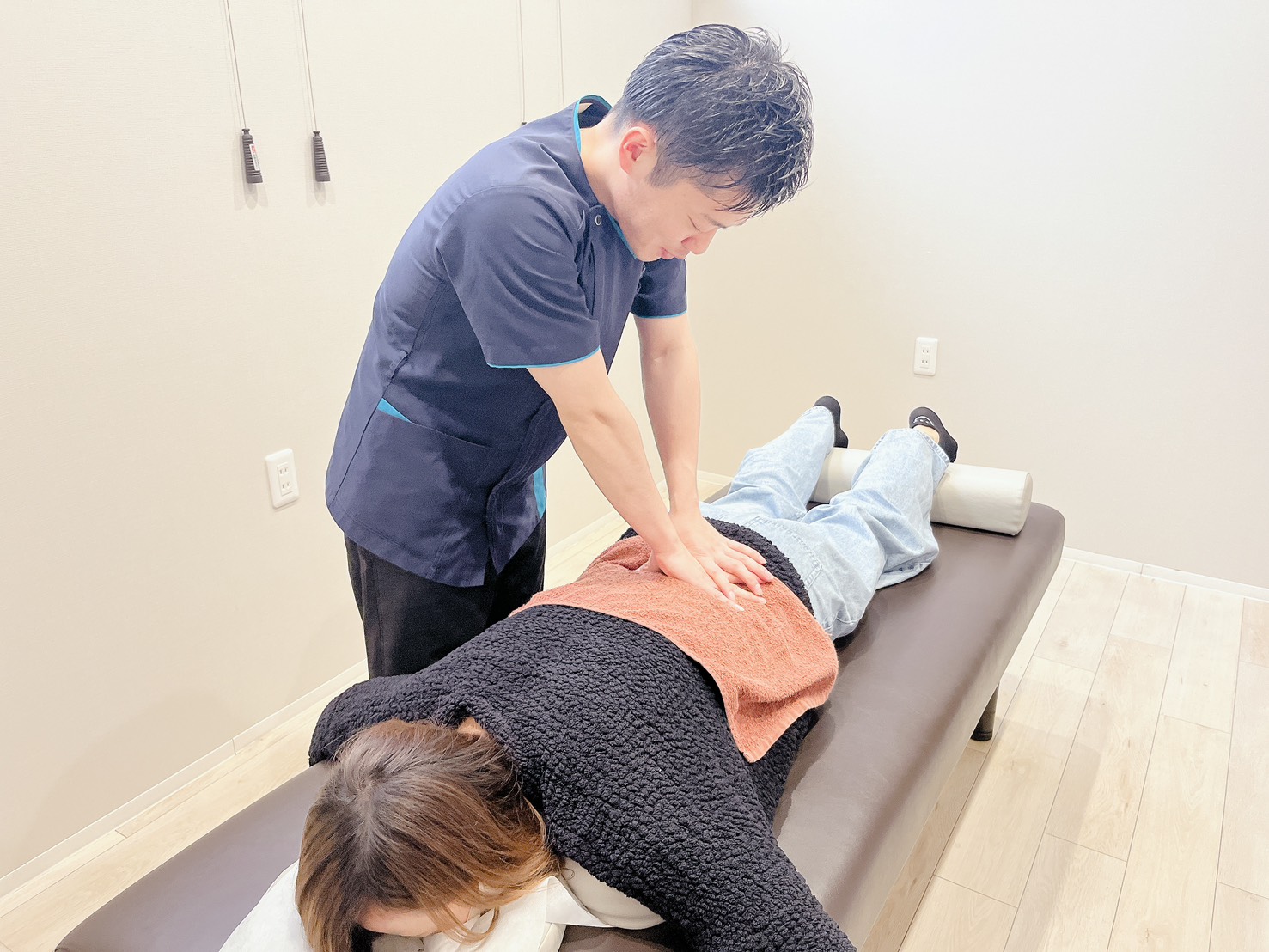 椎間板ヘルニアの施術