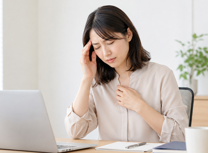 日中の不調チェック法