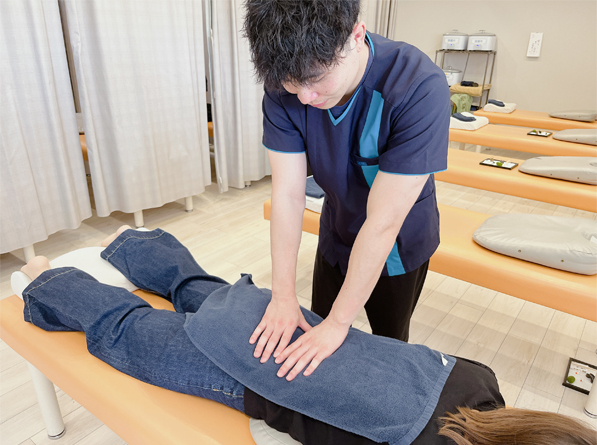 一人ひとりに合わせた自律神経の乱れを改善する施術