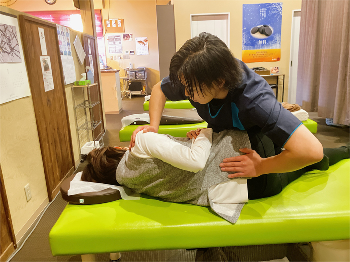身体のバランスを整える