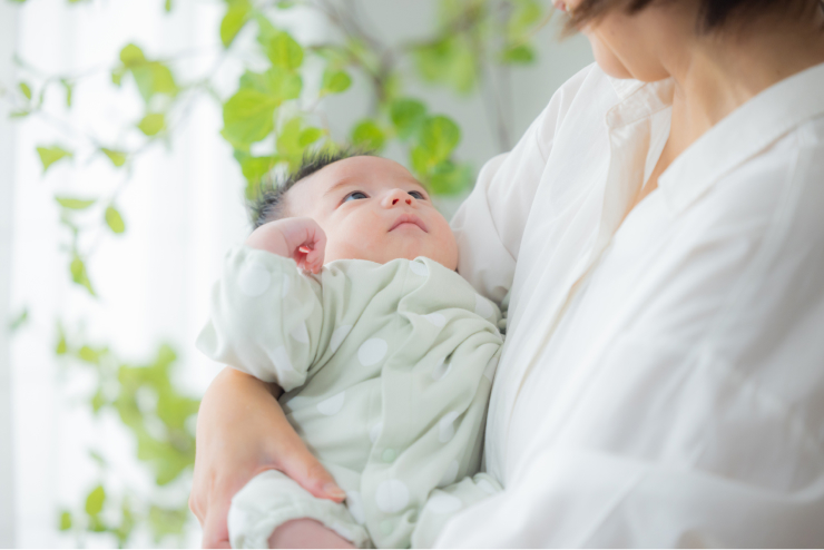 産後の腰痛のイメージ